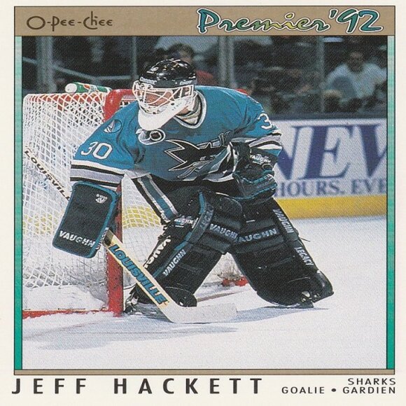 Jeff Hackett Hockey Card Collection - Picture 2 of 5